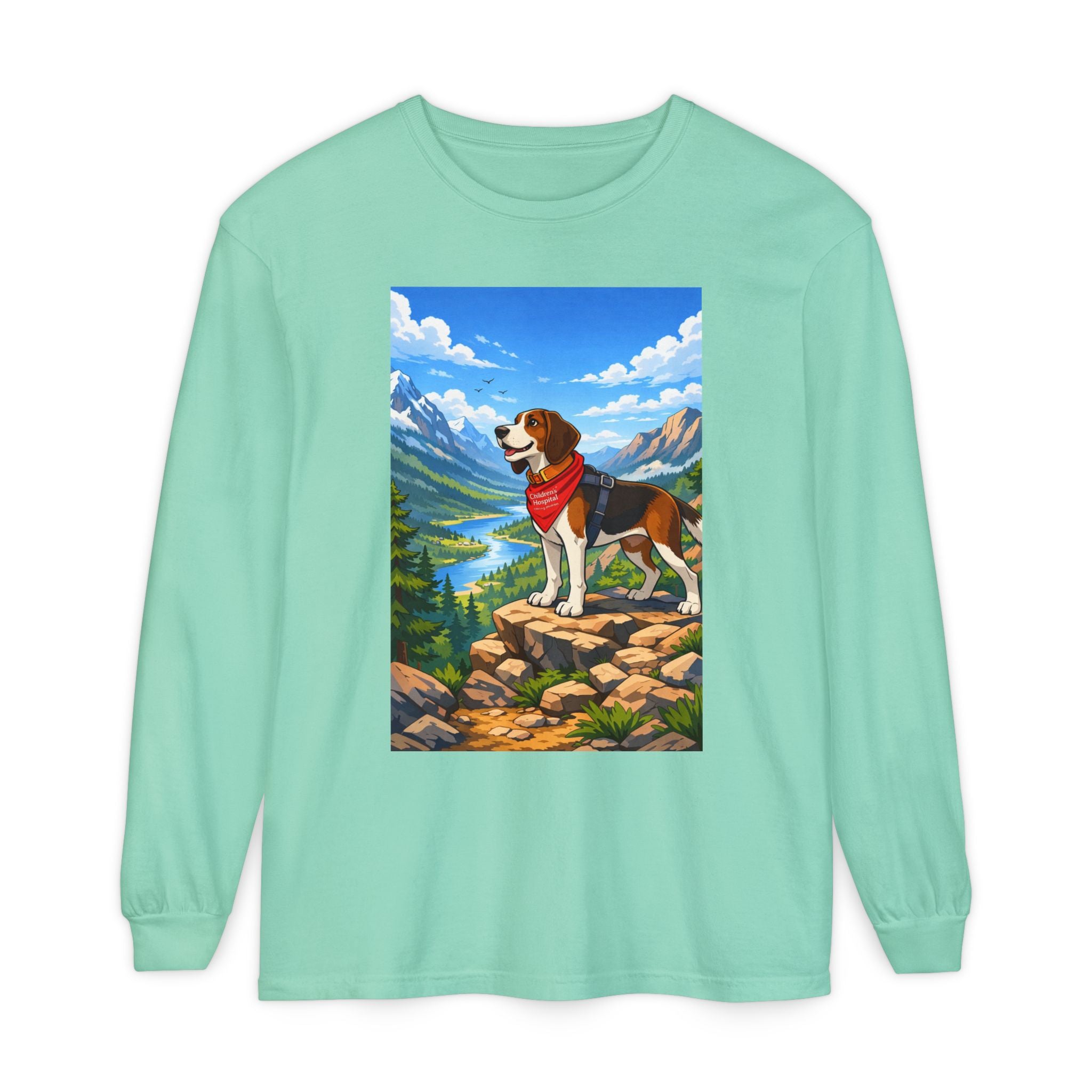 Beagle Mountain Hike Long Sleeve Tee