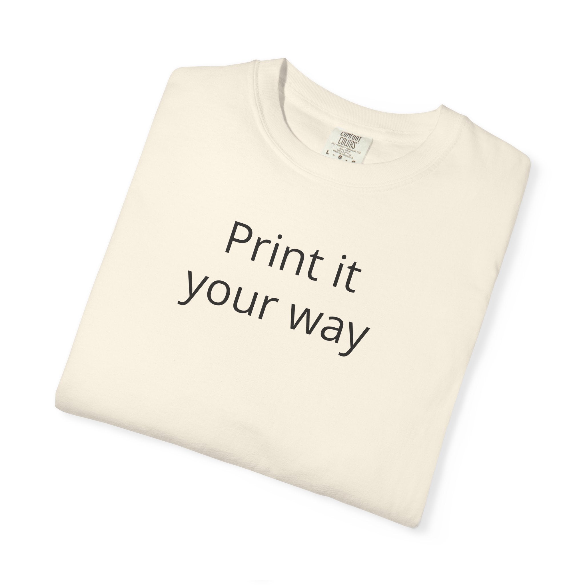 Unisex Garment-Dyed T-shirt
