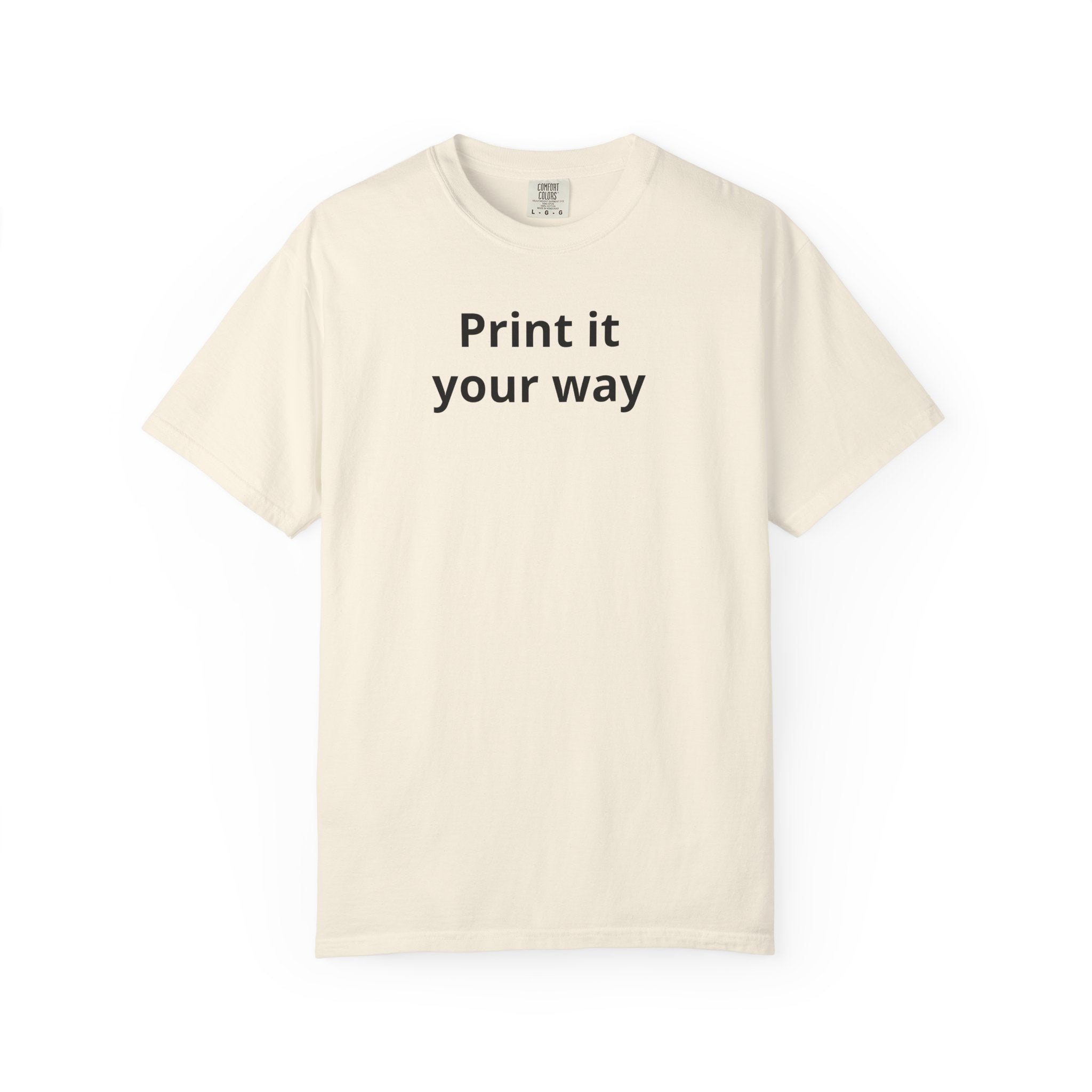 Unisex Garment-Dyed T-shirt