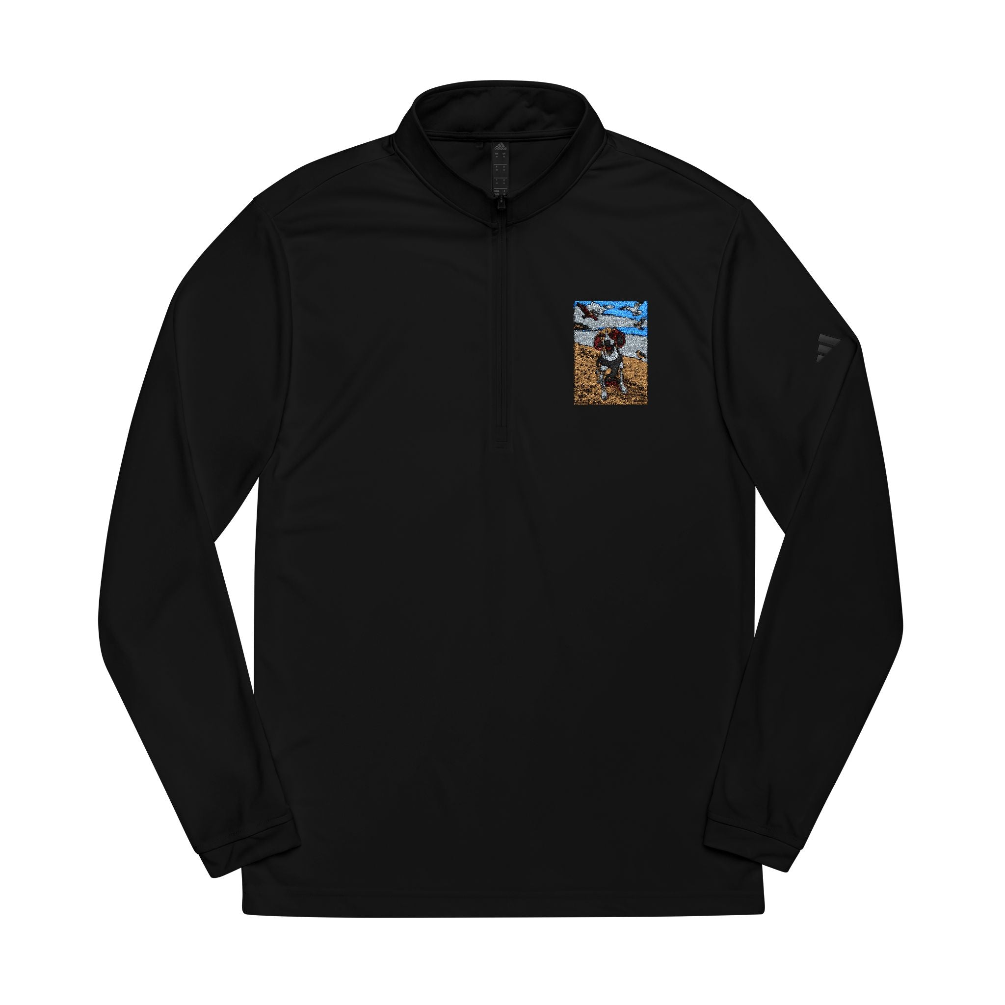 adidas® Quarter-Zip Pullover (Embroidery)