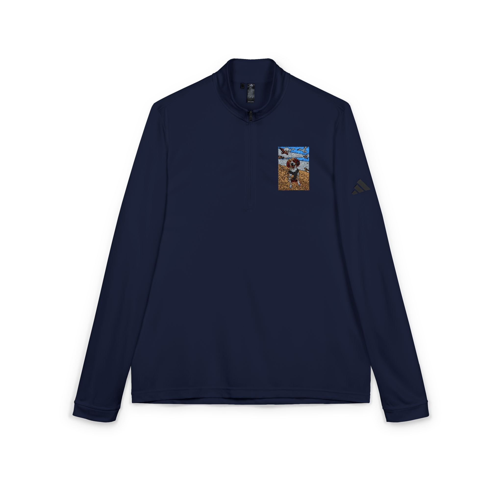 adidas® Quarter-Zip Pullover (Embroidery)