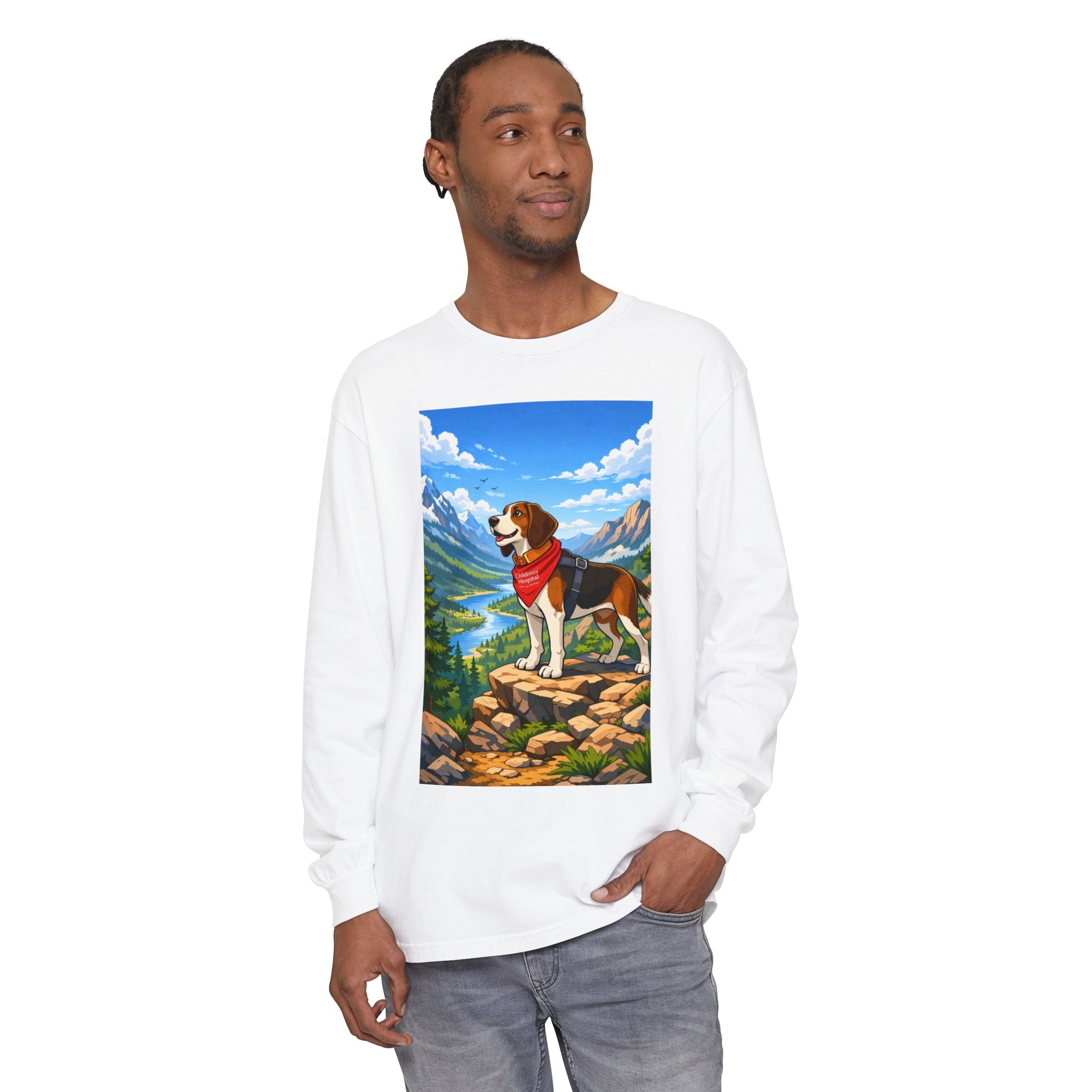 Beagle Mountain Hike Long Sleeve Tee