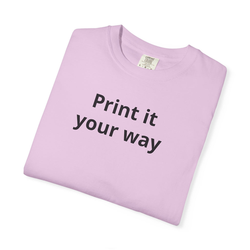 Unisex Garment-Dyed T-shirt