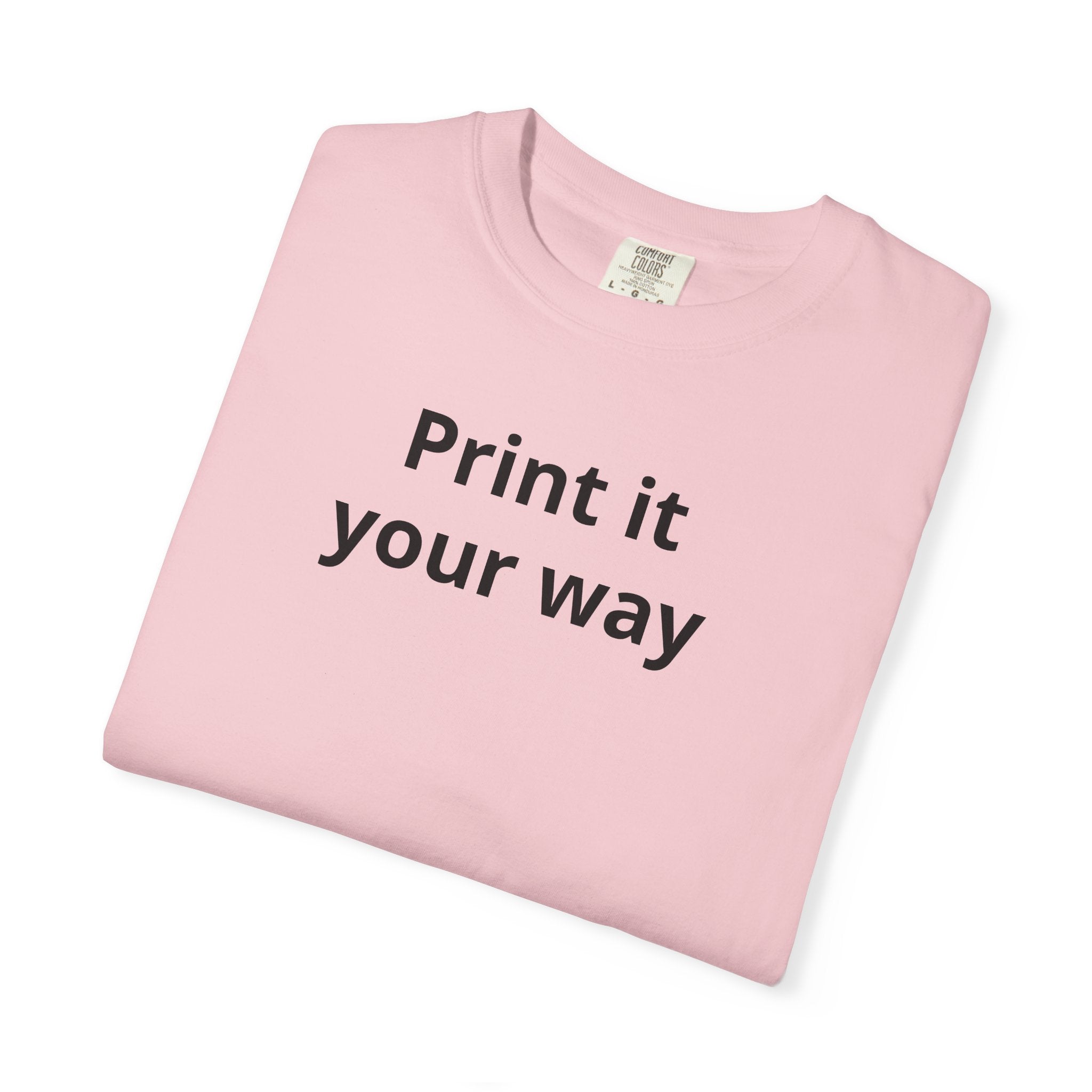 Unisex Garment-Dyed T-shirt