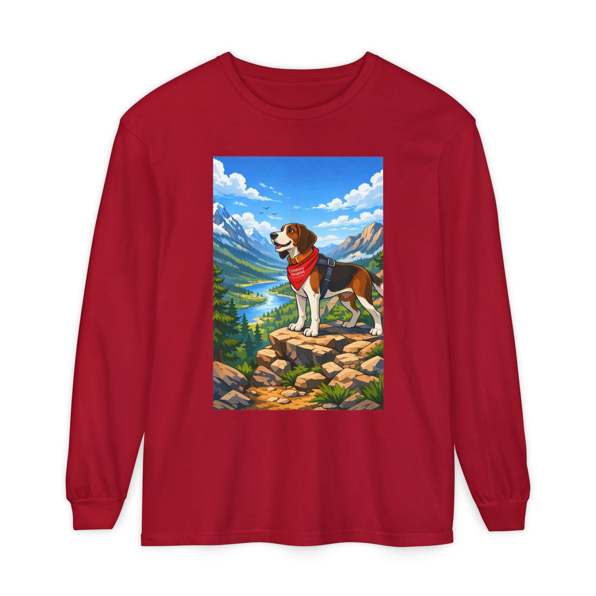 Beagle Mountain Hike Long Sleeve Tee