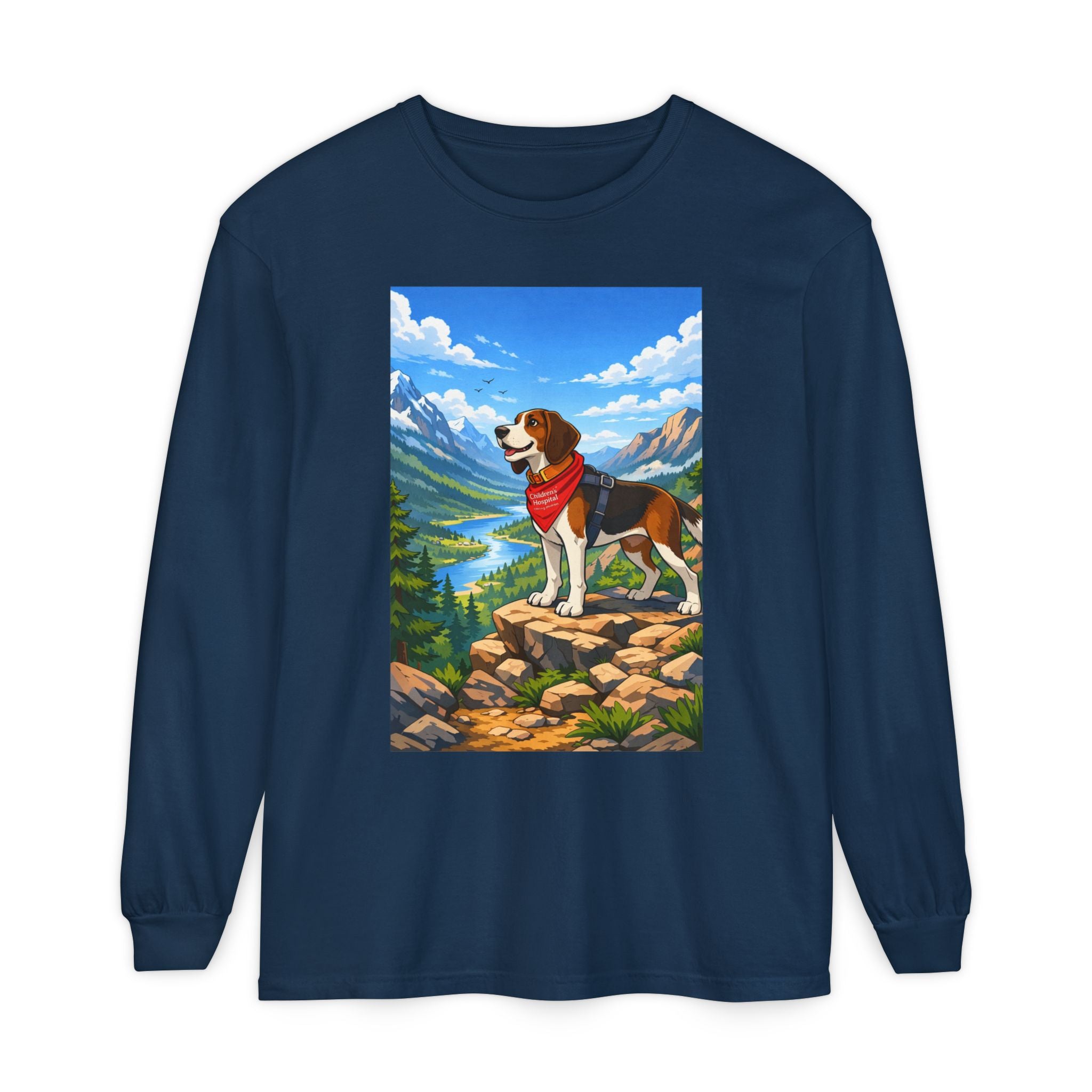 Beagle Mountain Hike Long Sleeve Tee
