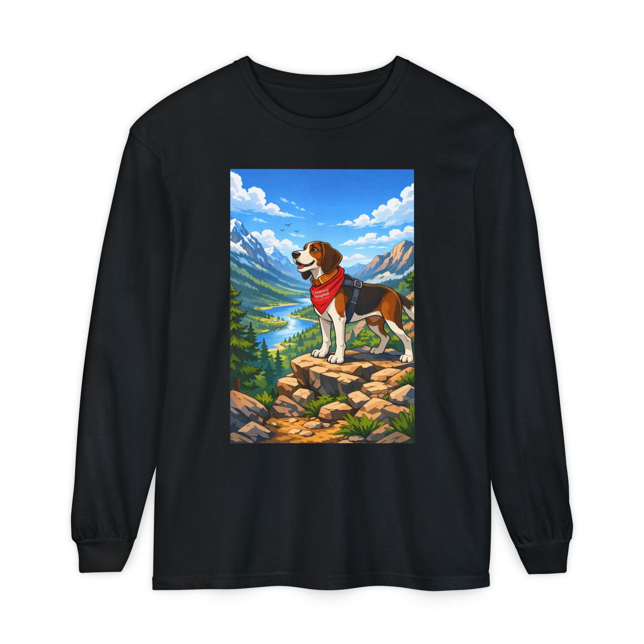 Beagle Mountain Hike Long Sleeve Tee