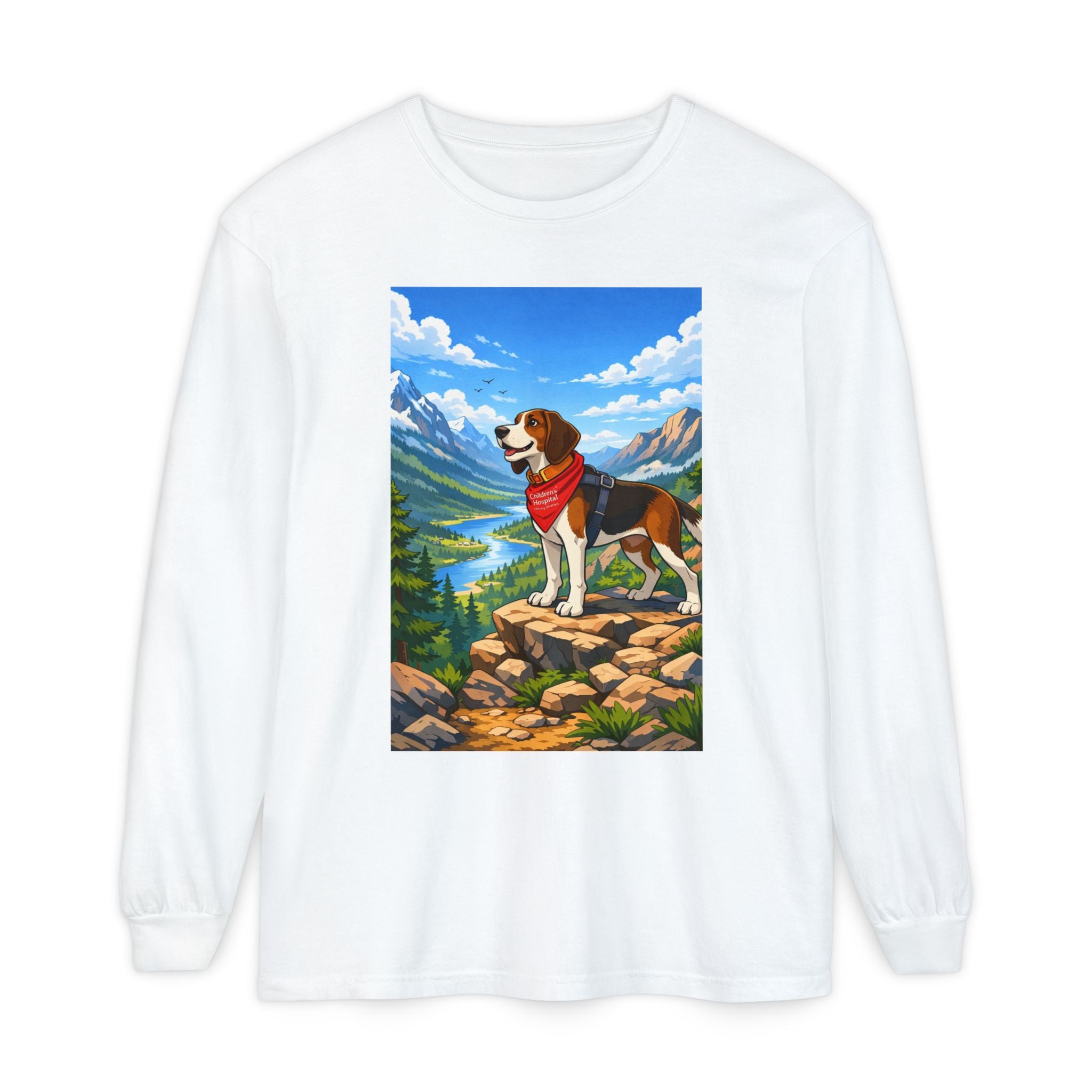 Beagle Mountain Hike Long Sleeve Tee