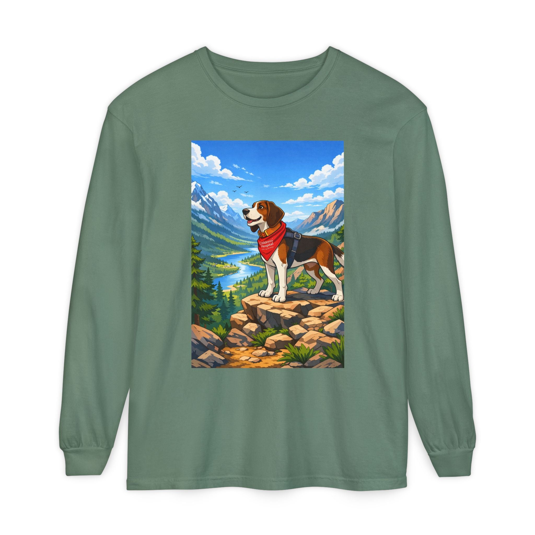 Beagle Mountain Hike Long Sleeve Tee