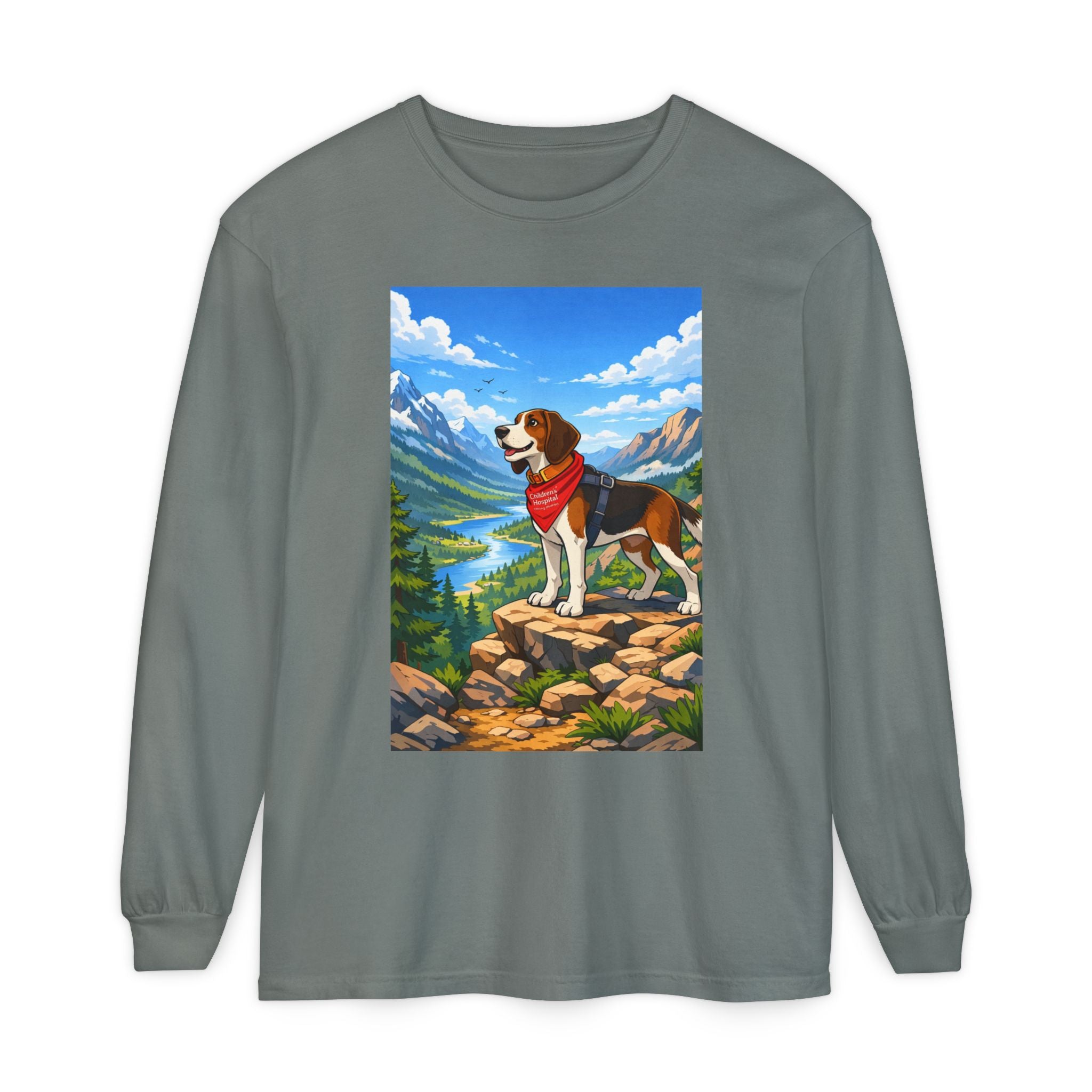 Beagle Mountain Hike Long Sleeve Tee