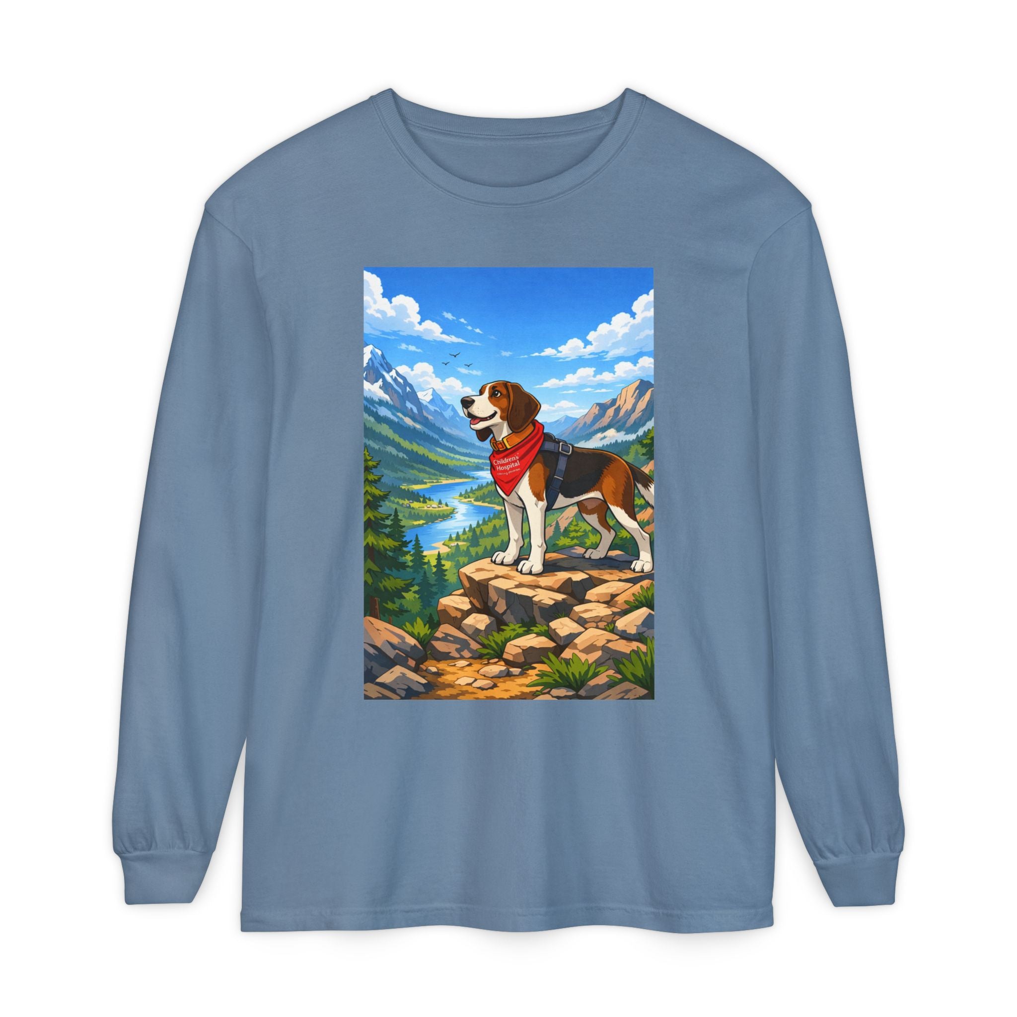 Beagle Mountain Hike Long Sleeve Tee
