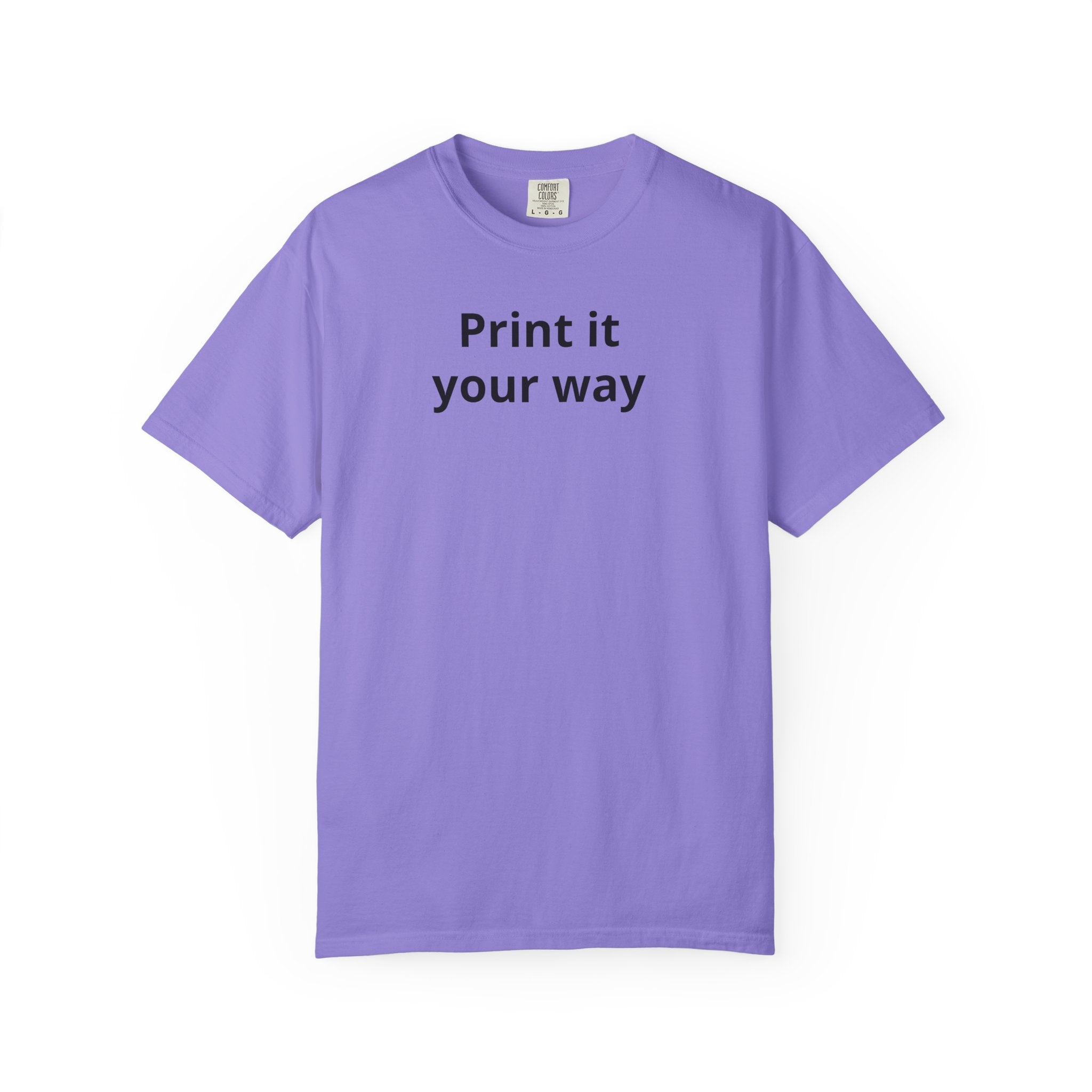 Unisex Garment-Dyed T-shirt