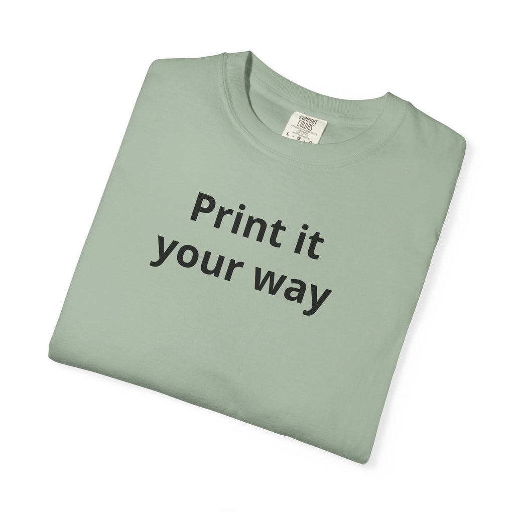 Unisex Garment-Dyed T-shirt