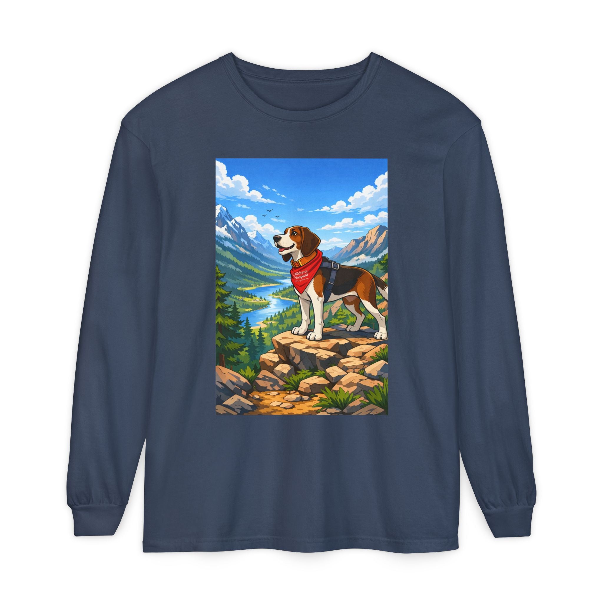 Beagle Mountain Hike Long Sleeve Tee